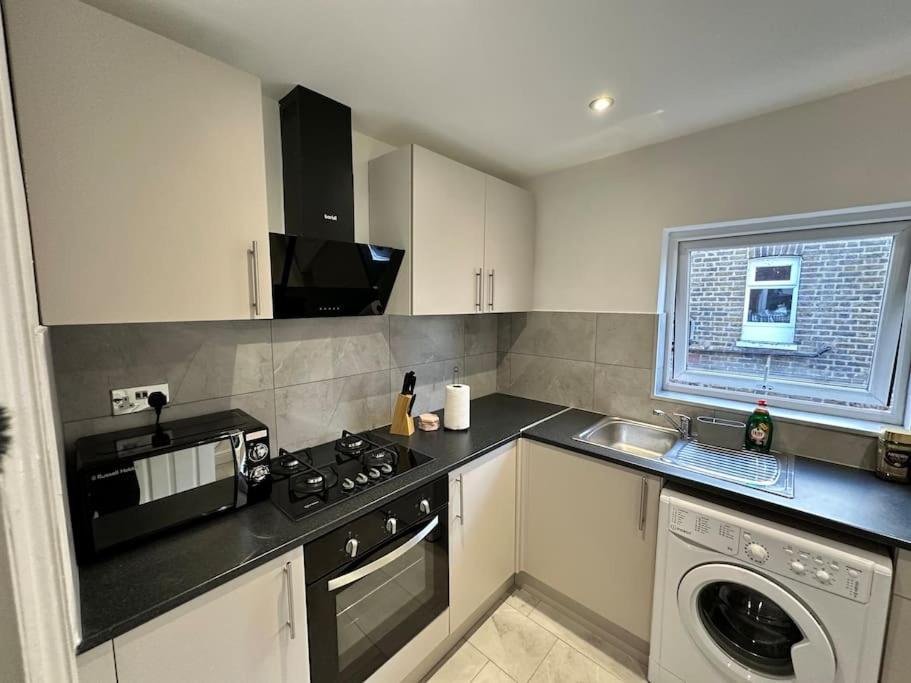 Ferienwohnung 3 Bed Hackney/Harringay Flat London Exterior foto